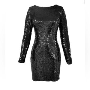 Dress The Population Sequin Dress Womens